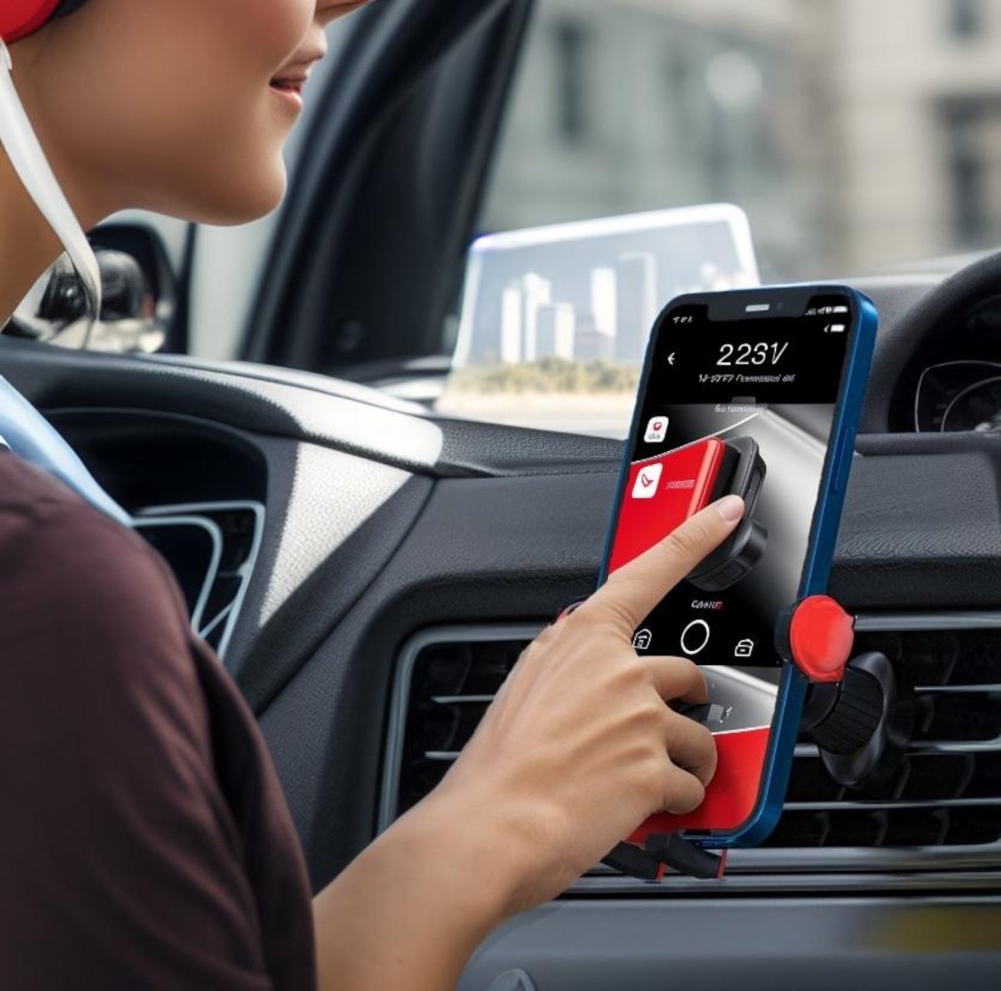 Cartoon creative car holder