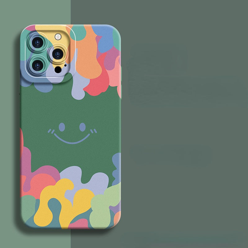 Cute smiling face iPhone case