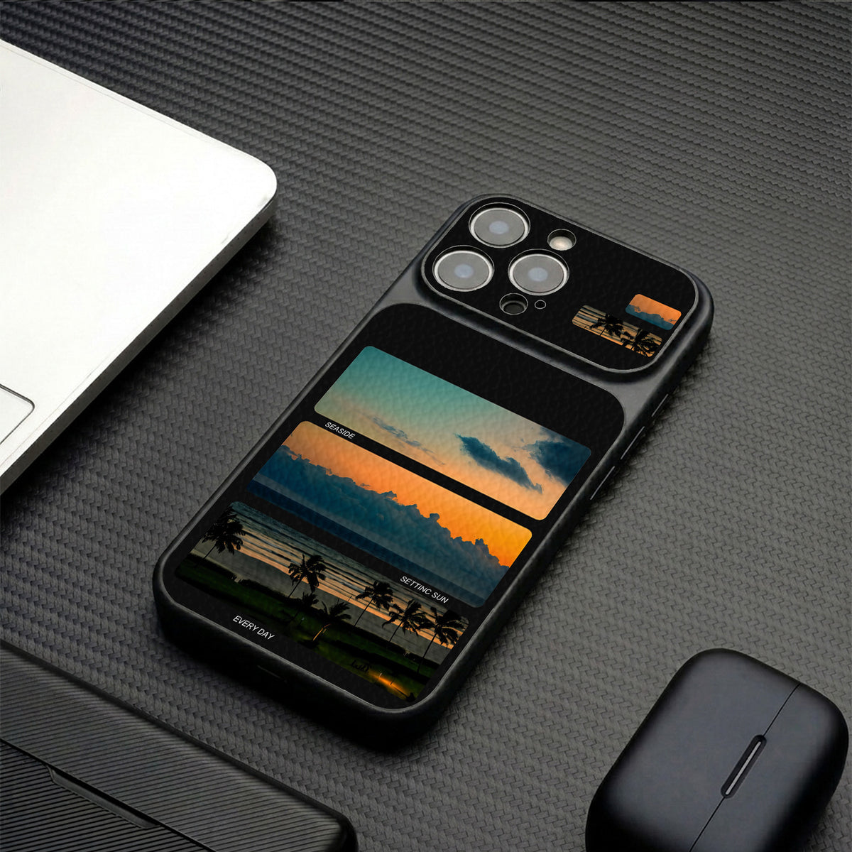 Sunset and Ocean Apple Phone Case