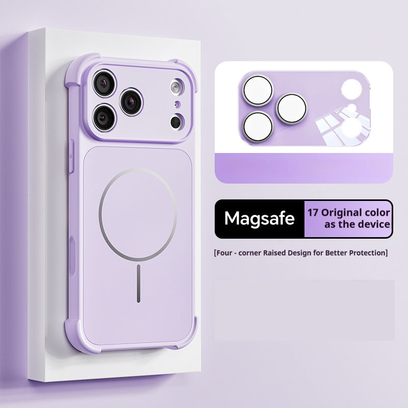 2-in-1 Drop-Proof Magnetic Apple Phone Case