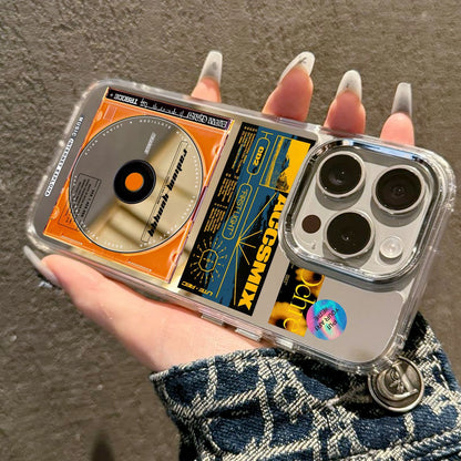 Creative music record player Apple phone case