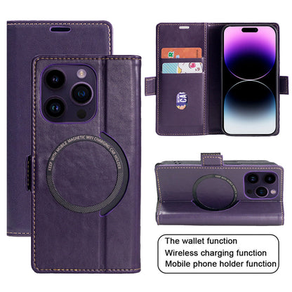 Leather Wallet Magnetic iPhone Case