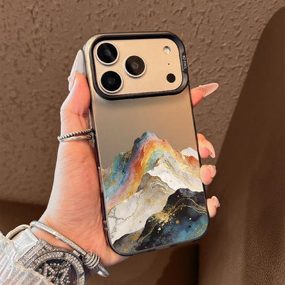 Rainbow Mountains Apple Phone Case