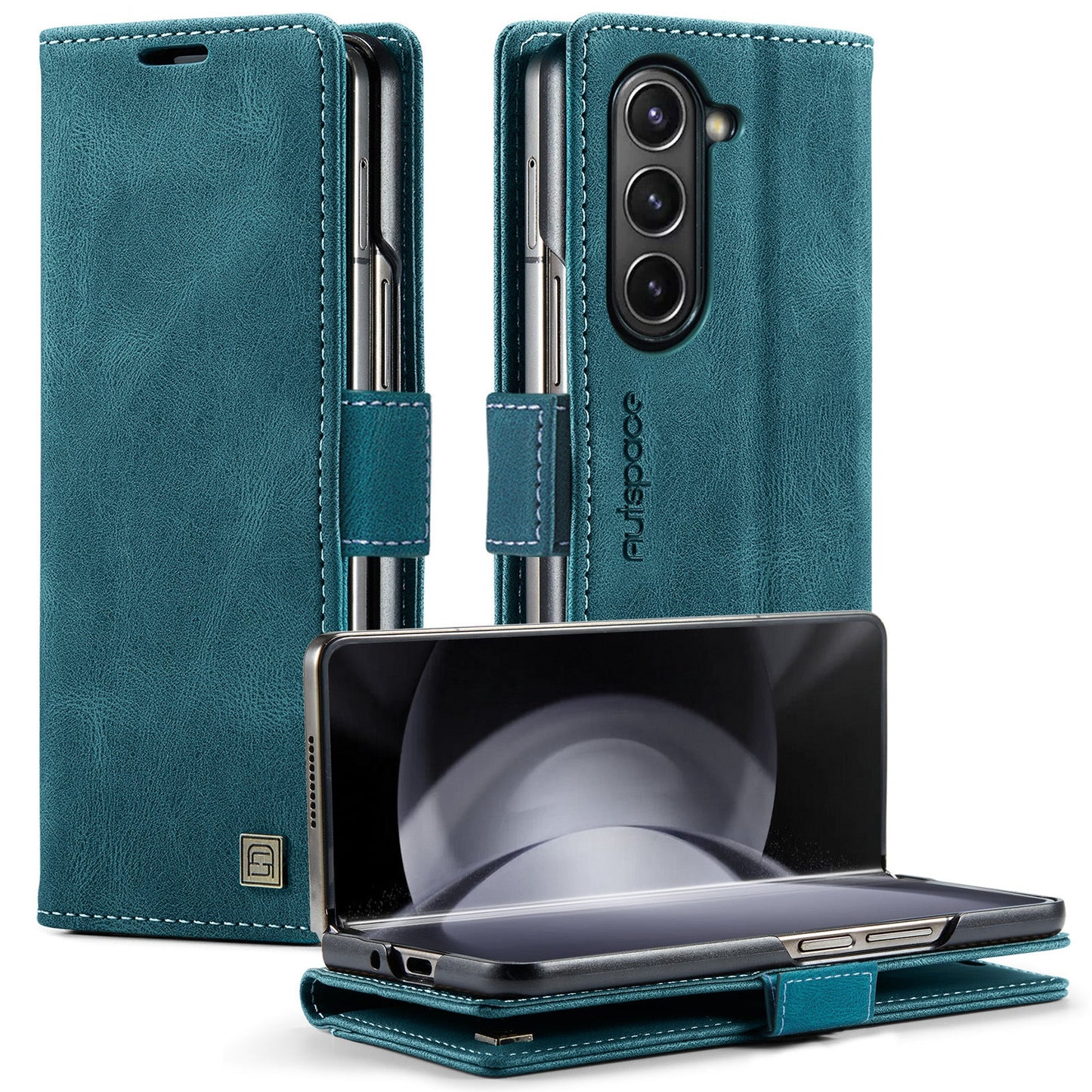 Luxury Business Leather Samsung Z Fold Case