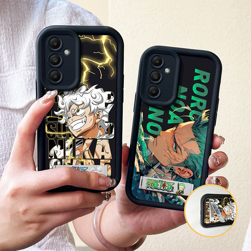 Simple stand cartoon Samsung phone case
