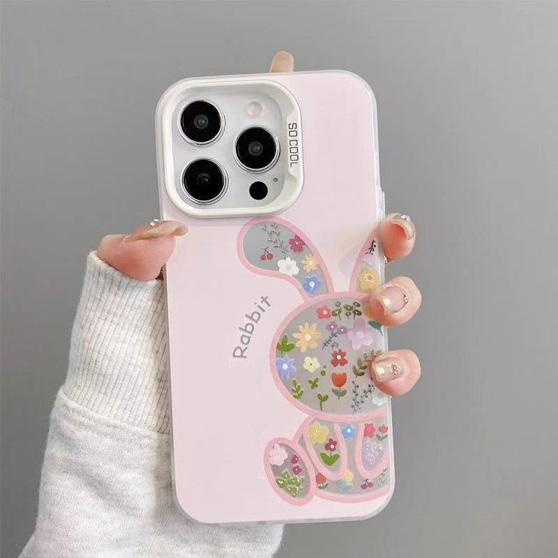 Floral and animal-shaped Apple phone cases