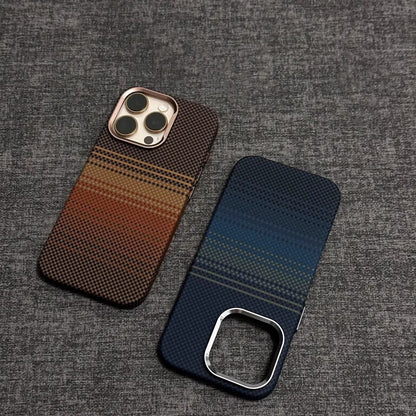 Luminous Kevlar Carbon Fiber Magnetic iPhone Case