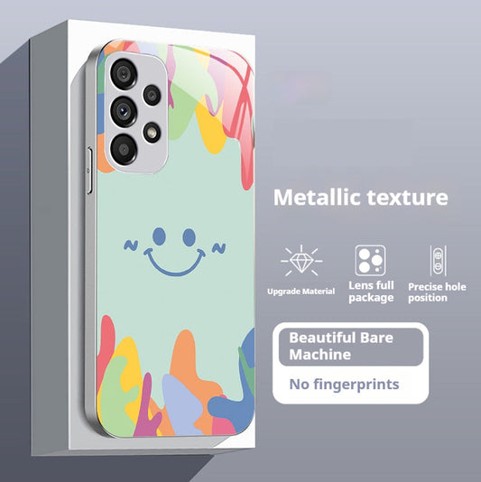 Cute smiley face Samsung phone case