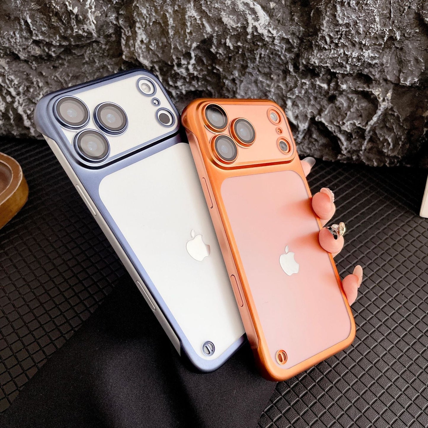 Frosted borderless ultra-thin iPhone case