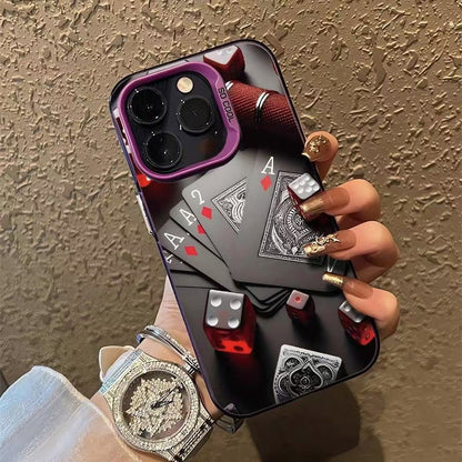 Playing Card and Dice iPhone Case