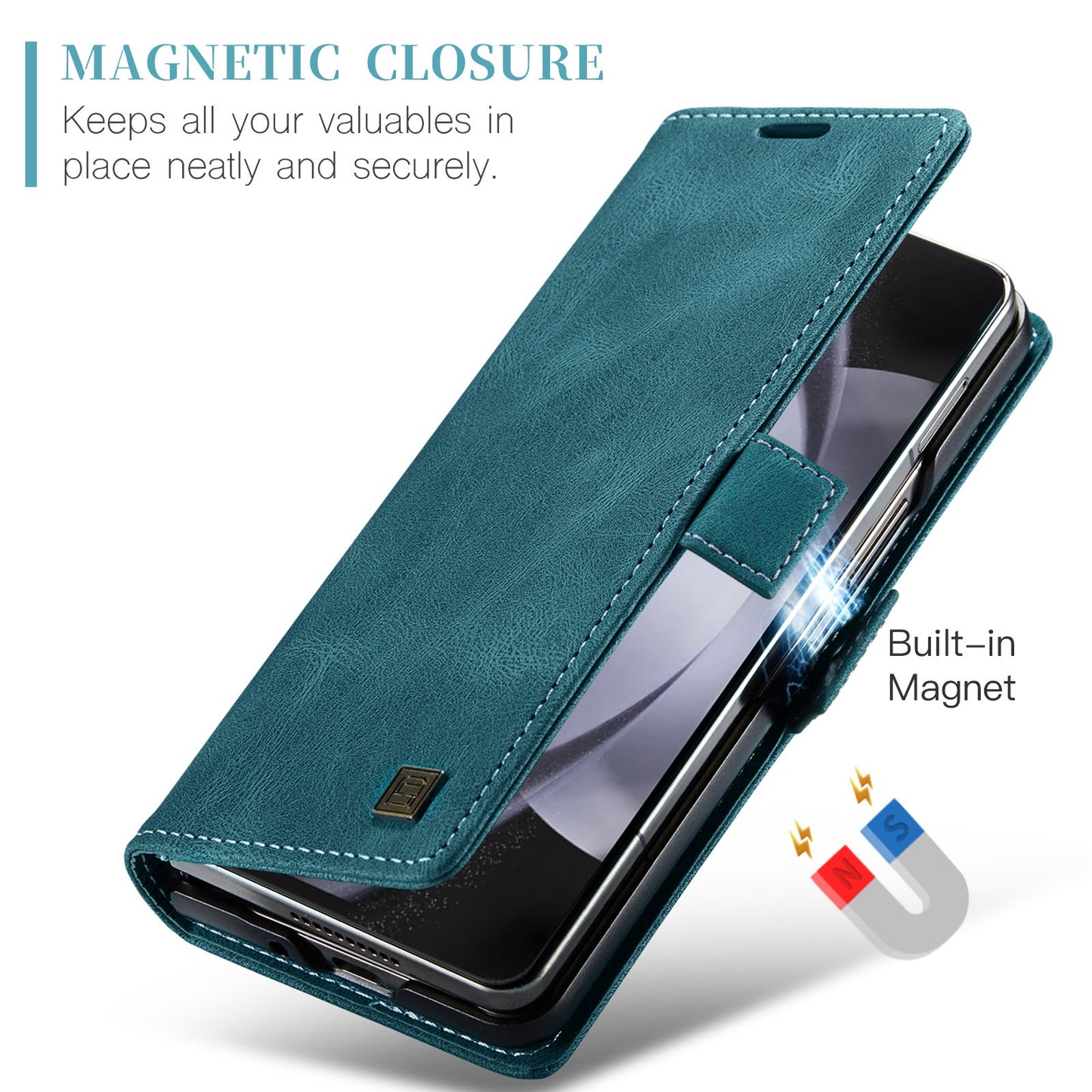 Luxury Business Leather Samsung Z Fold Case