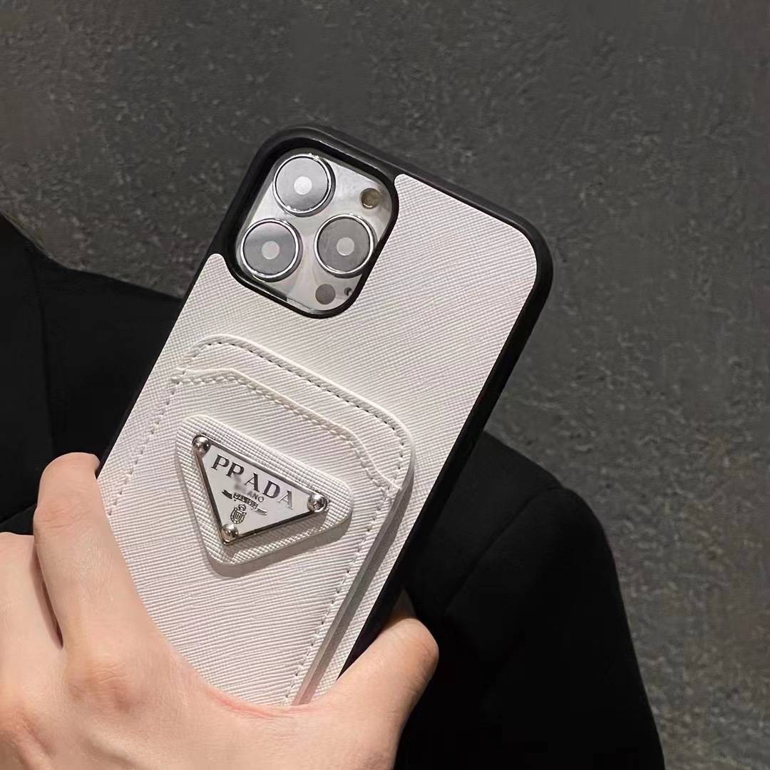 Fashionable Litchi Texture Card Insert iPhone Case