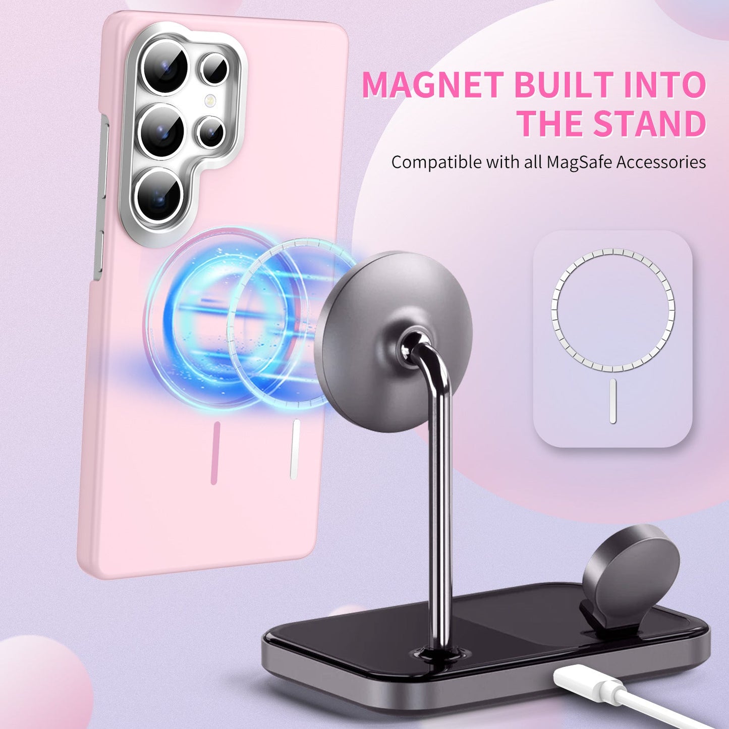 Jinjia magnetic Samsung phone case