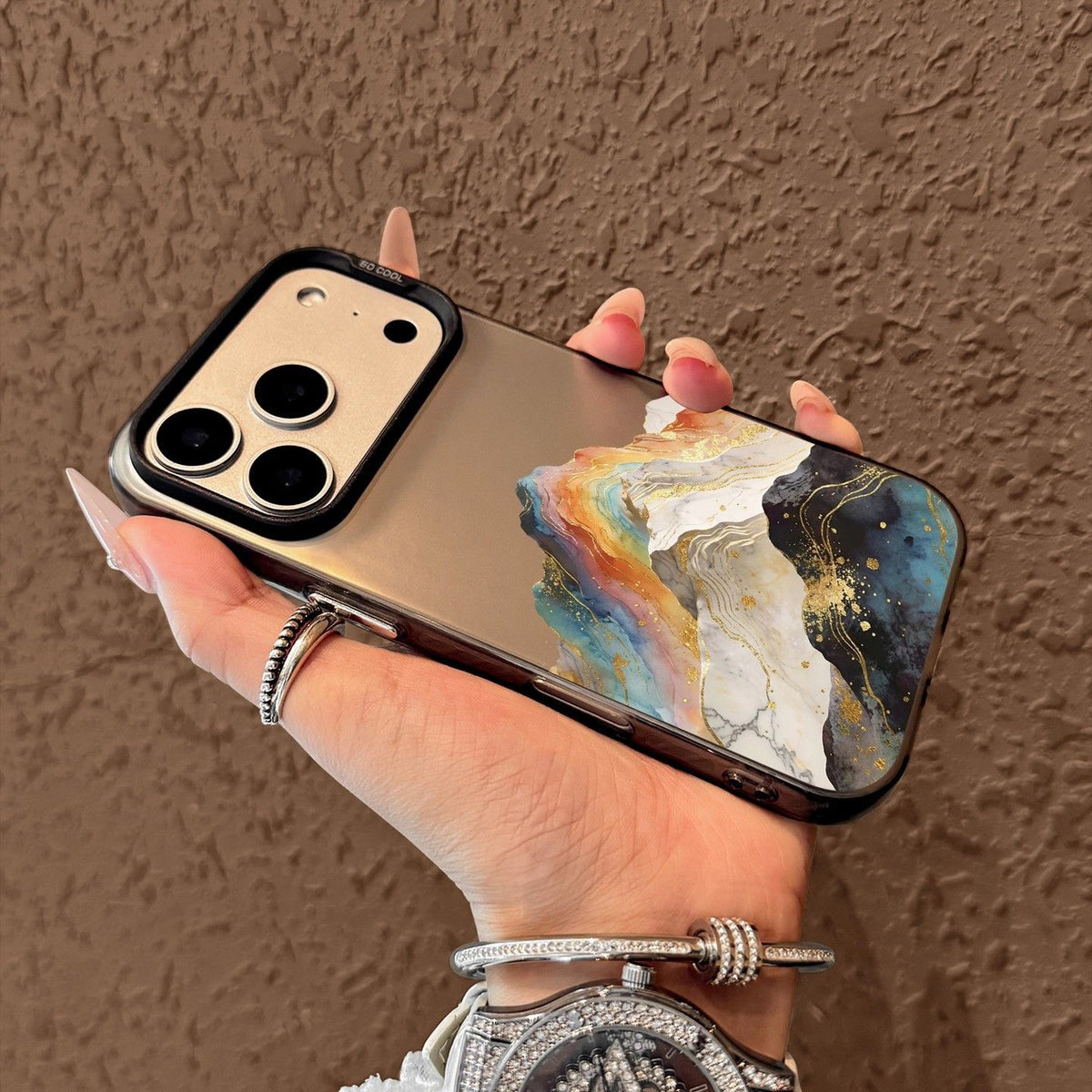 Rainbow Mountains Apple Phone Case