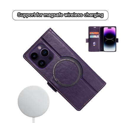Leather Wallet Magnetic iPhone Case