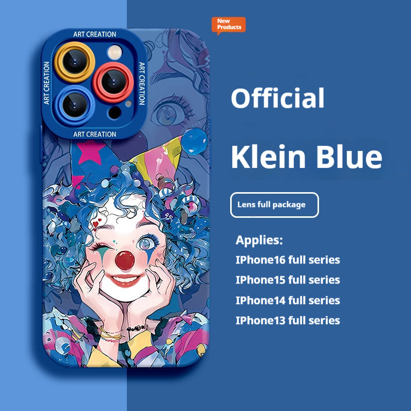 Super popular clown niche all-inclusive anti-fall iPhone case