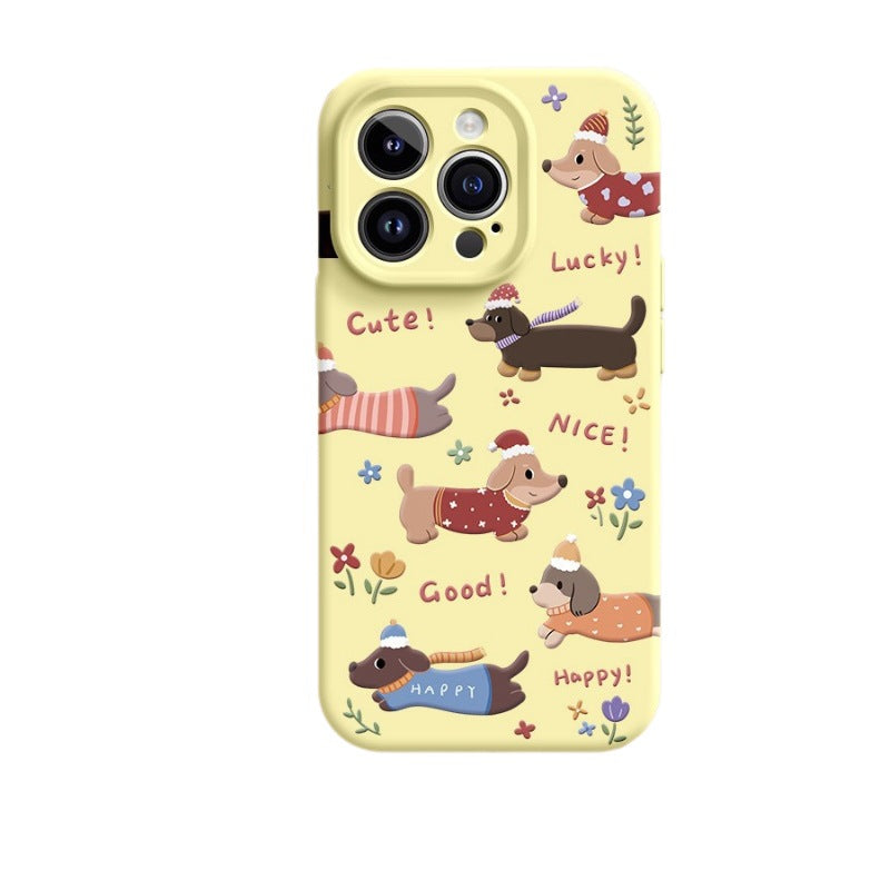 Cute Puppy Magnetic iPhone Case