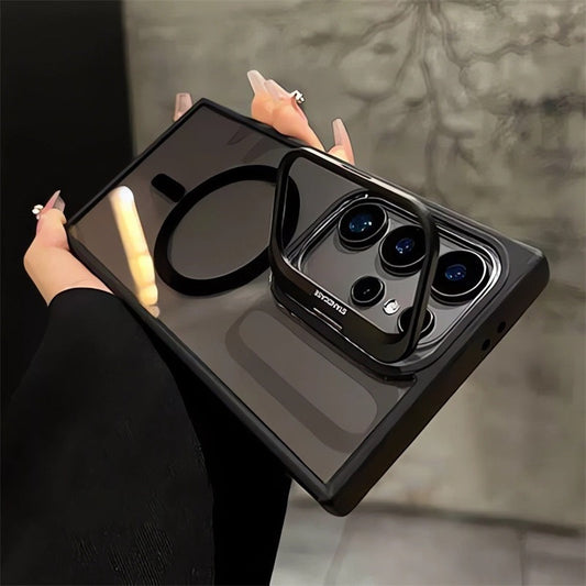 Pendakap halimunan logam magnetik sarung telefon bimbit Samsung 