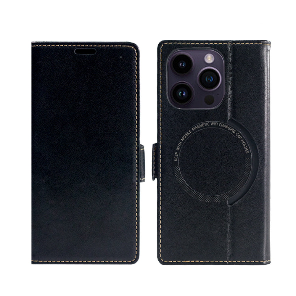 Leather Wallet Magnetic iPhone Case