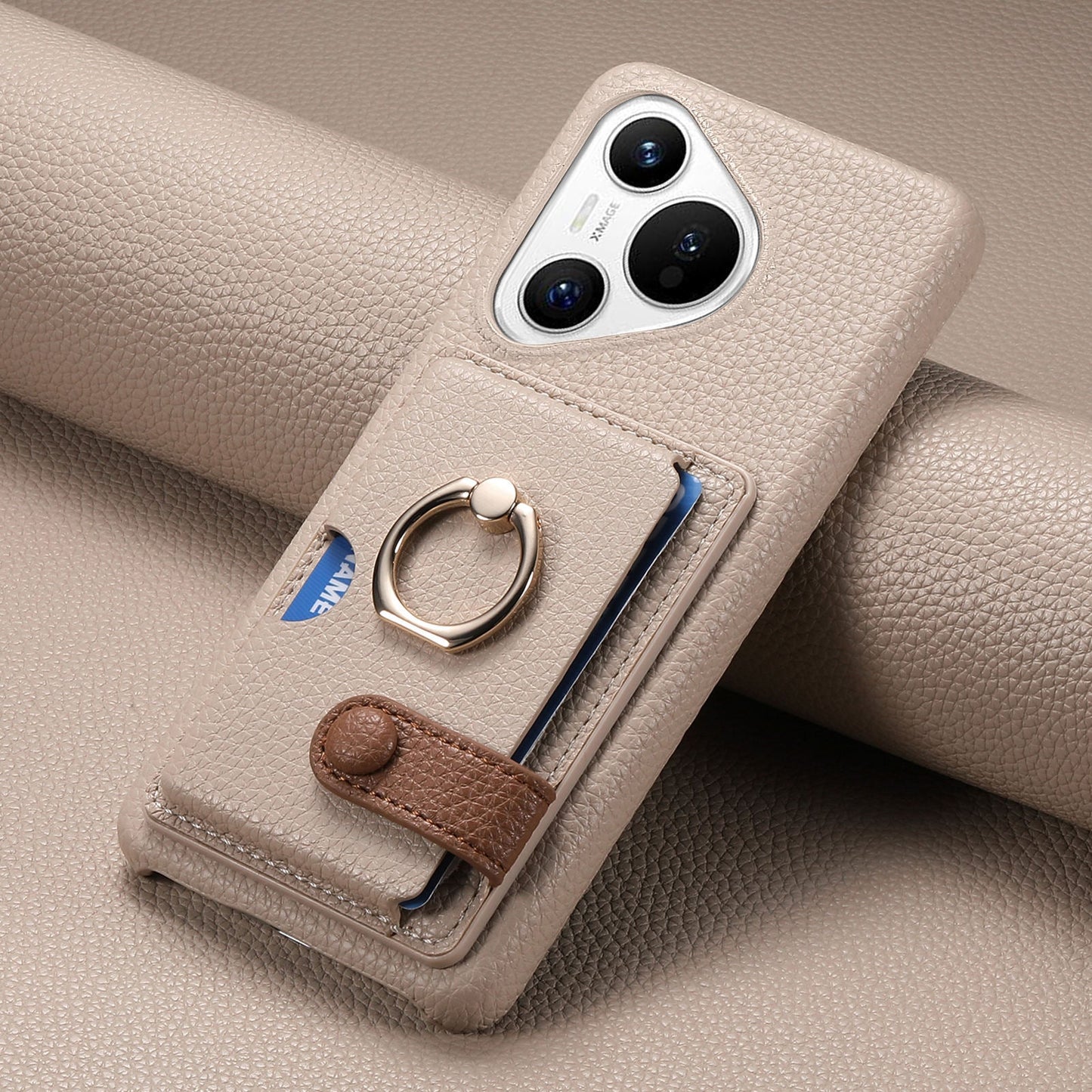 Litchi pattern Huawei phone case