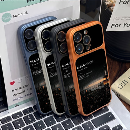 Black and Gold Urban-Style iPhone Case