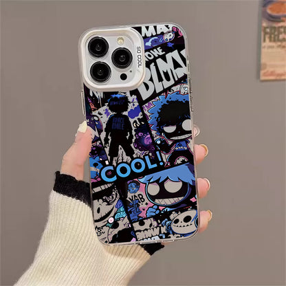 Trendy and cool boy's Apple phone case