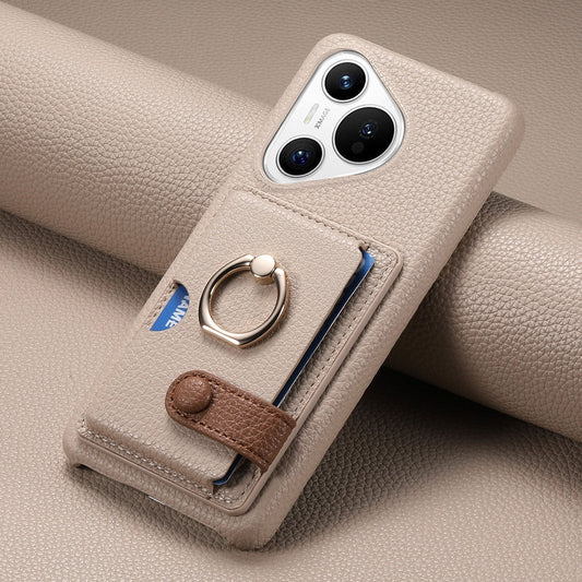 Litchi pattern Huawei phone case