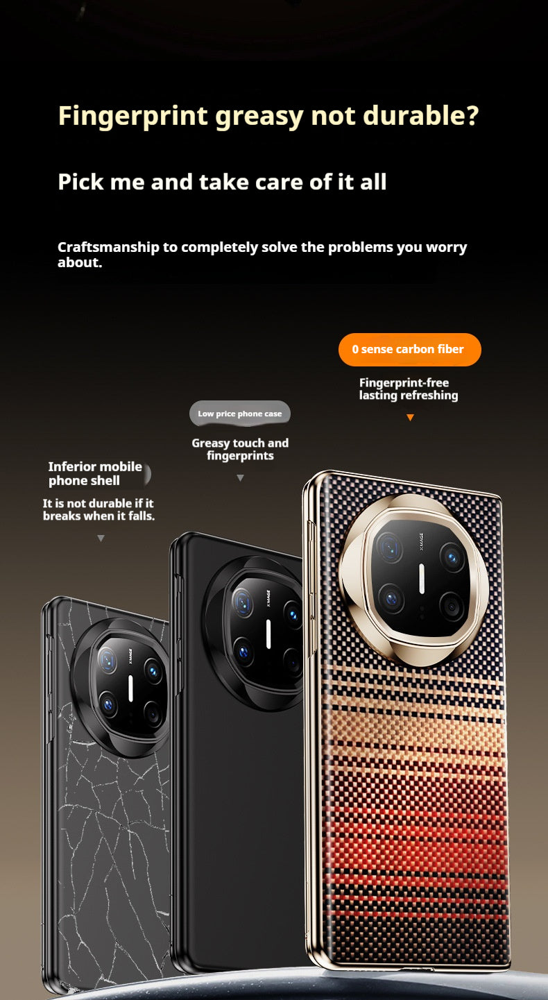 Kevlar Fiber Magnetic Borderless Huawei Phone Case