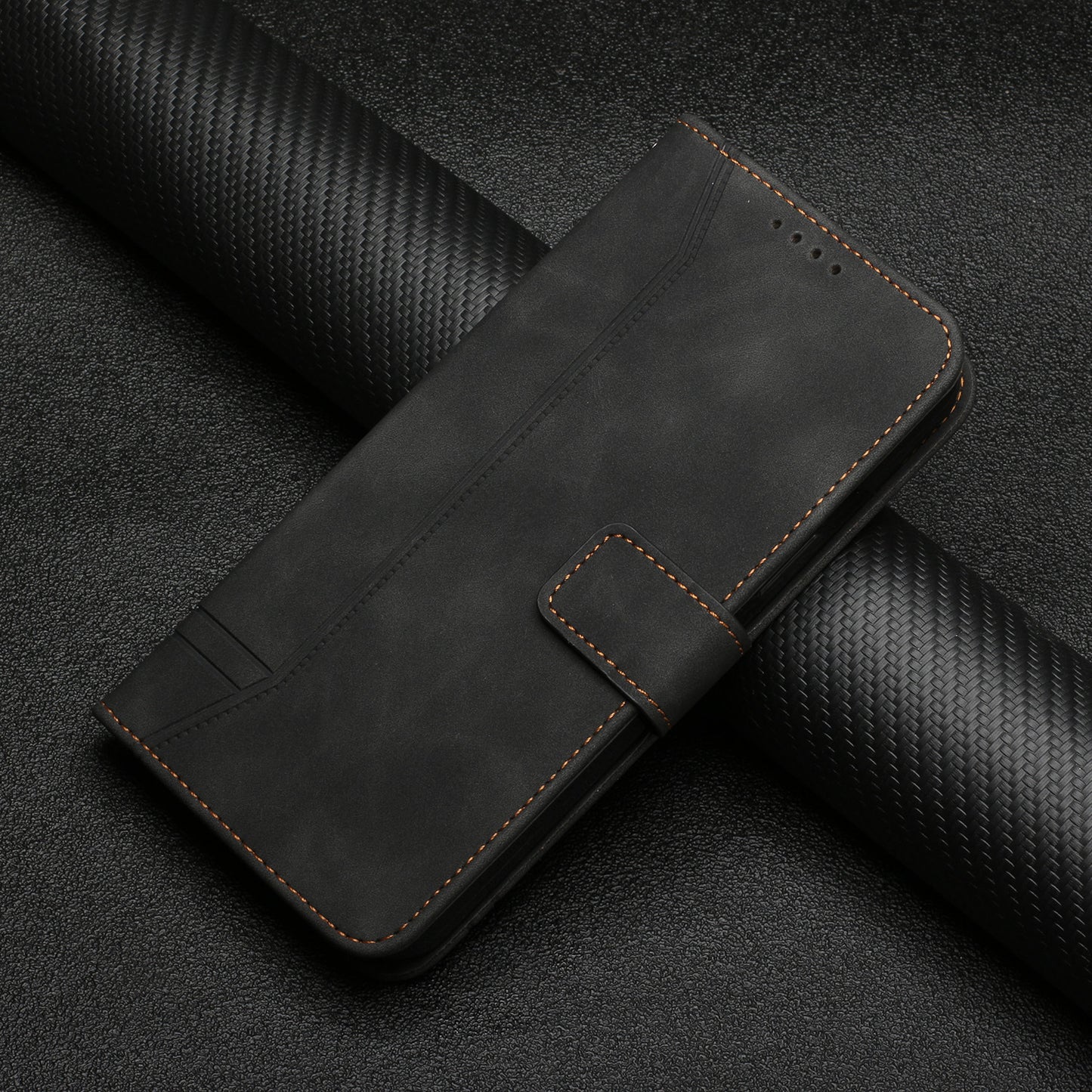 Simple retro flip phone case with SIM card slot for Apple phones