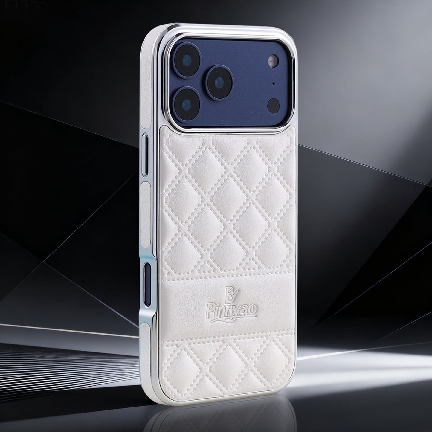 Leather three-sided Apple phone case