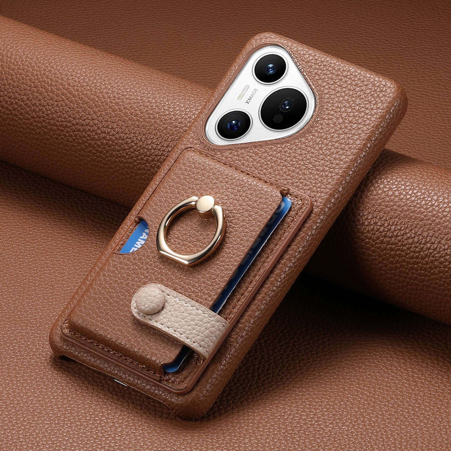 Litchi pattern Huawei phone case