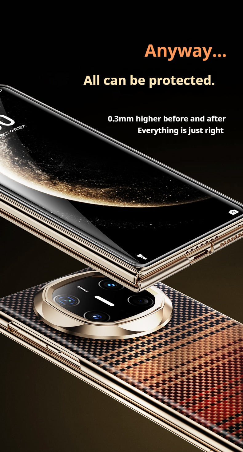 Kevlar Fiber Magnetic Borderless Huawei Phone Case