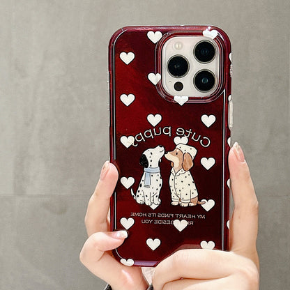 Cute Puppy Acrylic iPhone Case