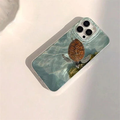 Seashell Starfish Feather Apple Phone Case