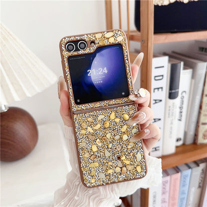 Diamond powder Samsung Z Flip phone case