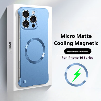Ultra-thin borderless magnetic iPhone case