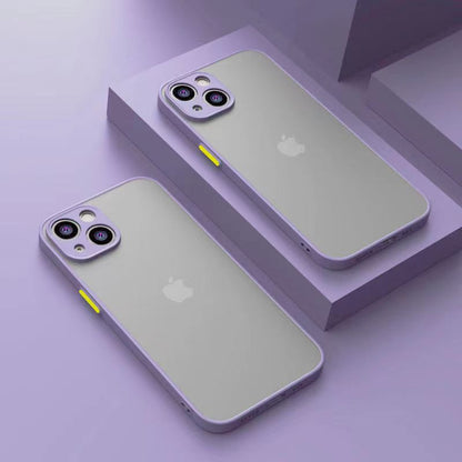 Skin-feeling silicone frosted iPhone case