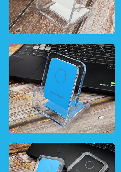 Wireless charger mobile phone fast charging vertical desktop stand