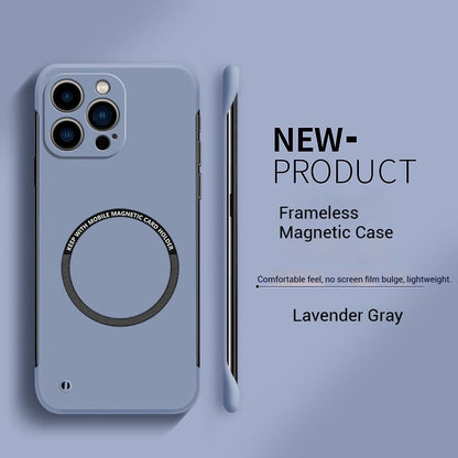 Ultra Thin Magnetic Frameless iPhone Case New Colors