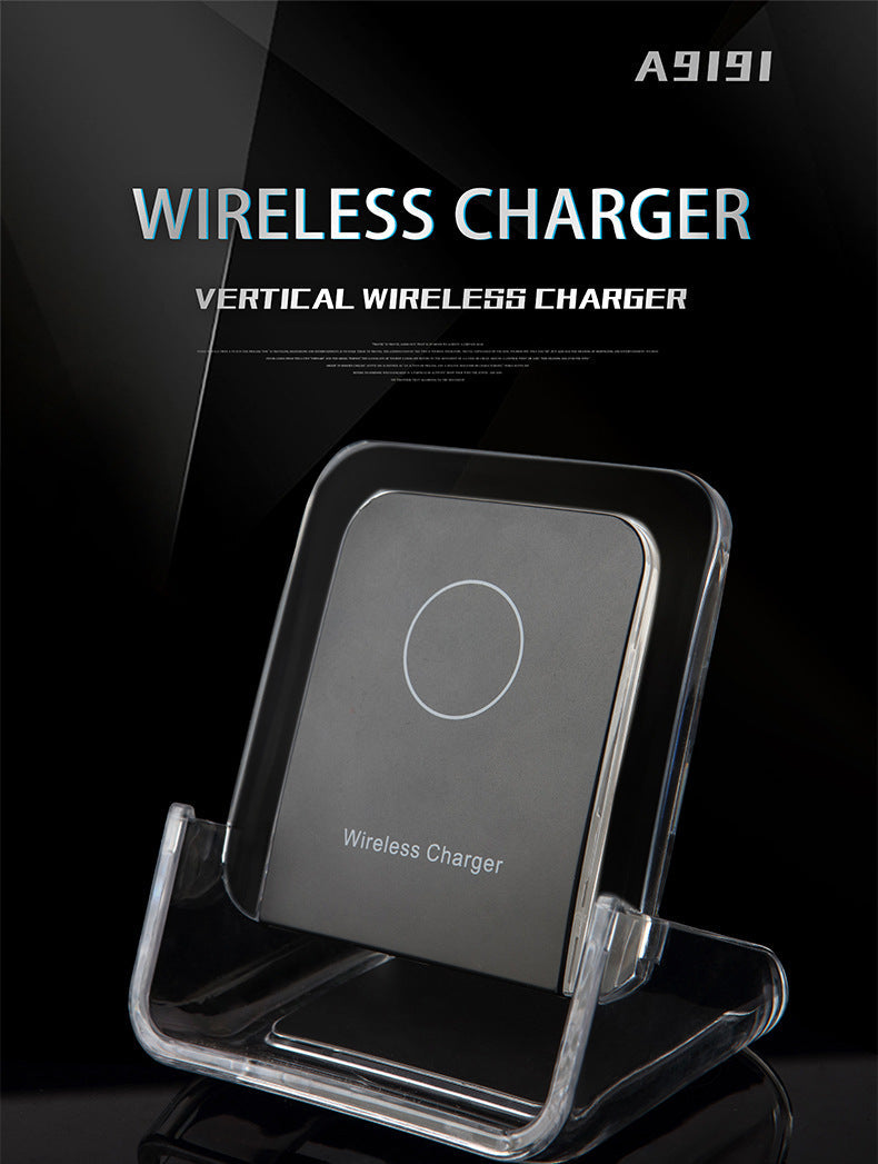 Wireless charger mobile phone fast charging vertical desktop stand