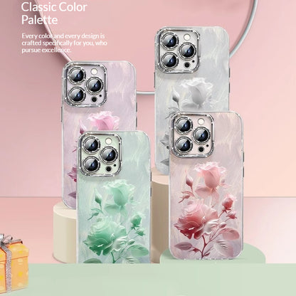 Blooming Rose Apple Phone Case