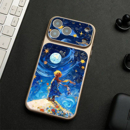 Little boy starry sky Apple phone case