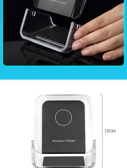 Wireless charger mobile phone fast charging vertical desktop stand