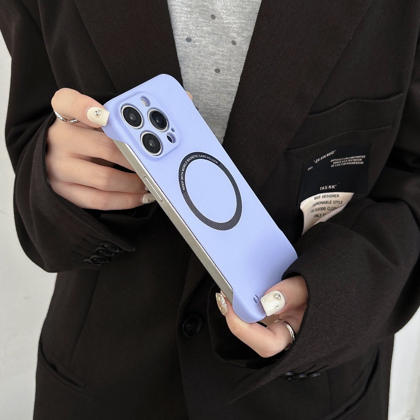 Ultra Thin Magnetic Frameless iPhone Case New Colors