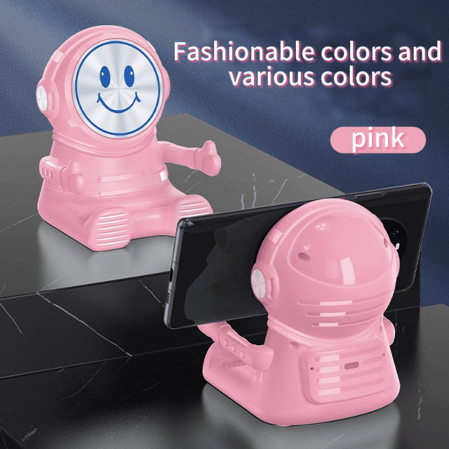 Creative Astronaut Wireless Charger Amplification Magnetic Desktop Stand