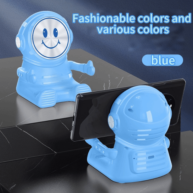 Creative Astronaut Wireless Charger Amplification Magnetic Desktop Stand