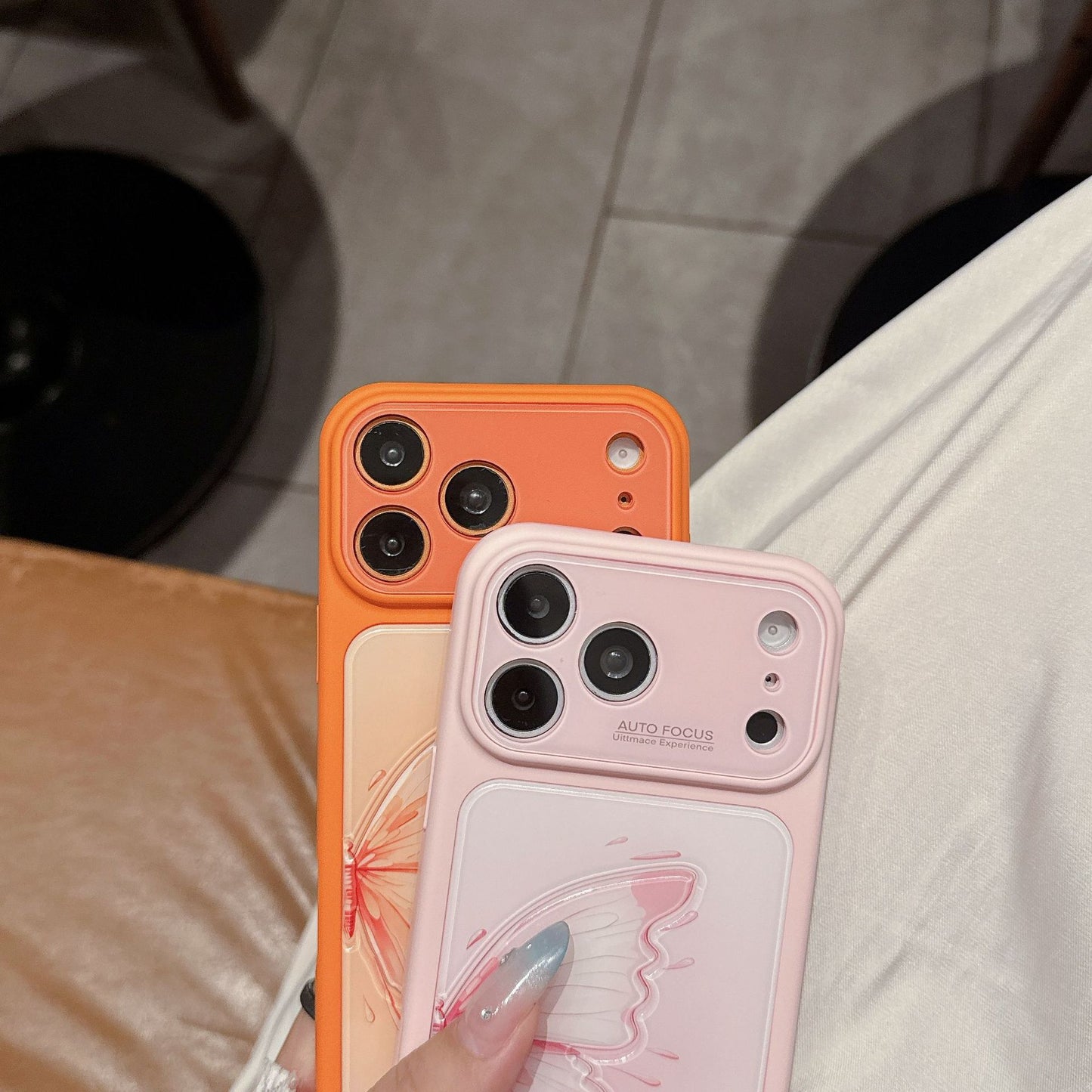 3D Butterfly Apple Phone Case