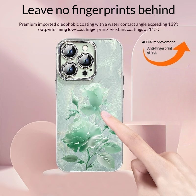 Blooming Rose Apple Phone Case