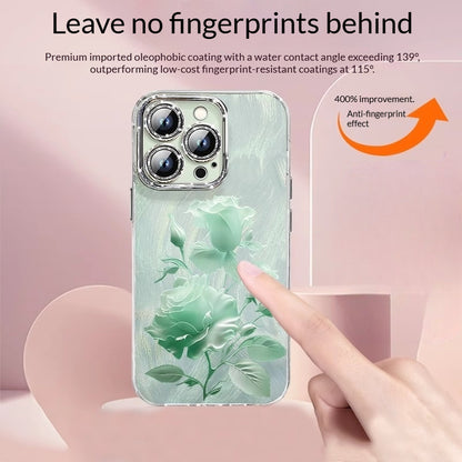 Blooming Rose Apple Phone Case