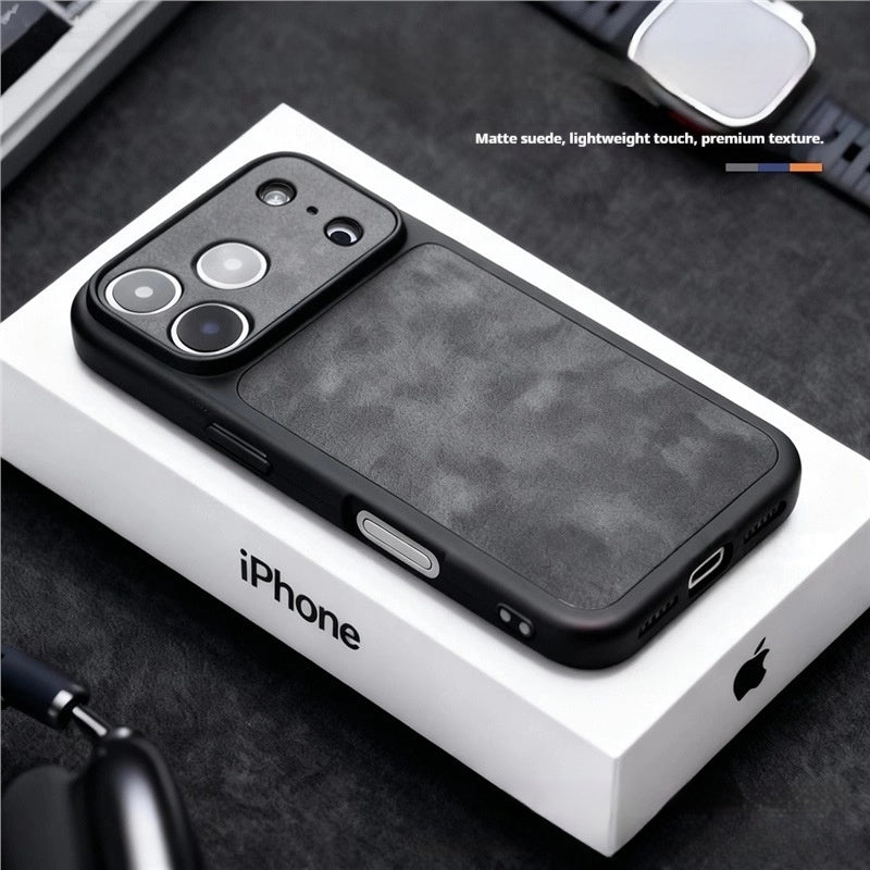 Ultra-thin sheepskin Apple phone case